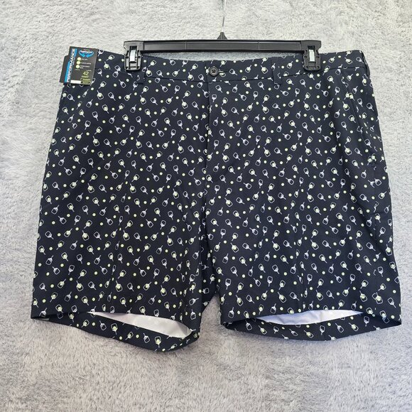Roundtree & Yorke Performance Pickleball Sport Men's Shorts NWT Size 42 Whimsy - Picture 1 of 6